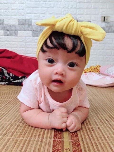 [HCM]Băng đô tóc giả cho bé 5-12 ký