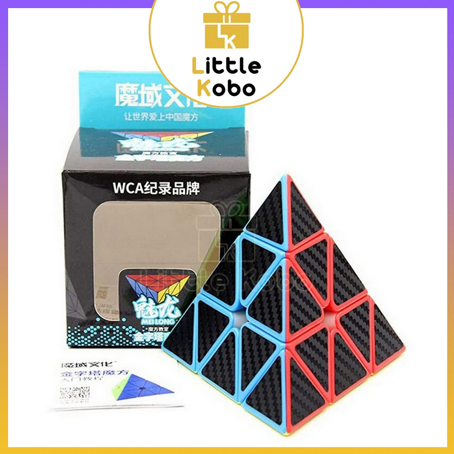 Bộ Sưu Tập Rubik Carbon MoYu MeiLong 2x2 3x3 4x4 5x5 Pyraminx Megaminx Skewb Rubic Đồ Chơi Trí Tuệ Trẻ Em Tư Duy