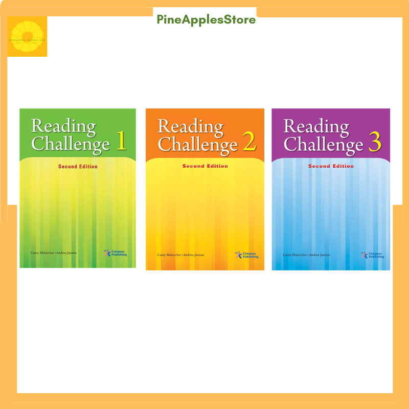 Bộ sách Reading Challenge 3 level ,file nghe được gửi qua mail