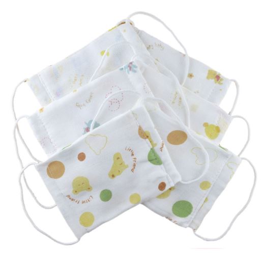 SET 2 Khẩu trang vải xô cho bé