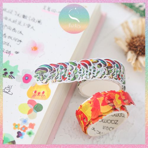 [HOTIS] Sticker giấy dán phong cách Nhật Bản - 200 miếng dán rời