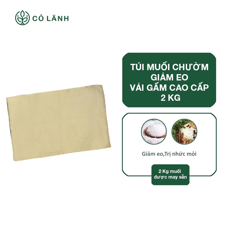 Túi đựng muối chườm bụng Cỏ Lành