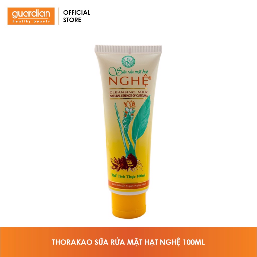 SỮA RỬA MẶT THORAKAO HẠT NGHỆ 100G ( nghệ lá)