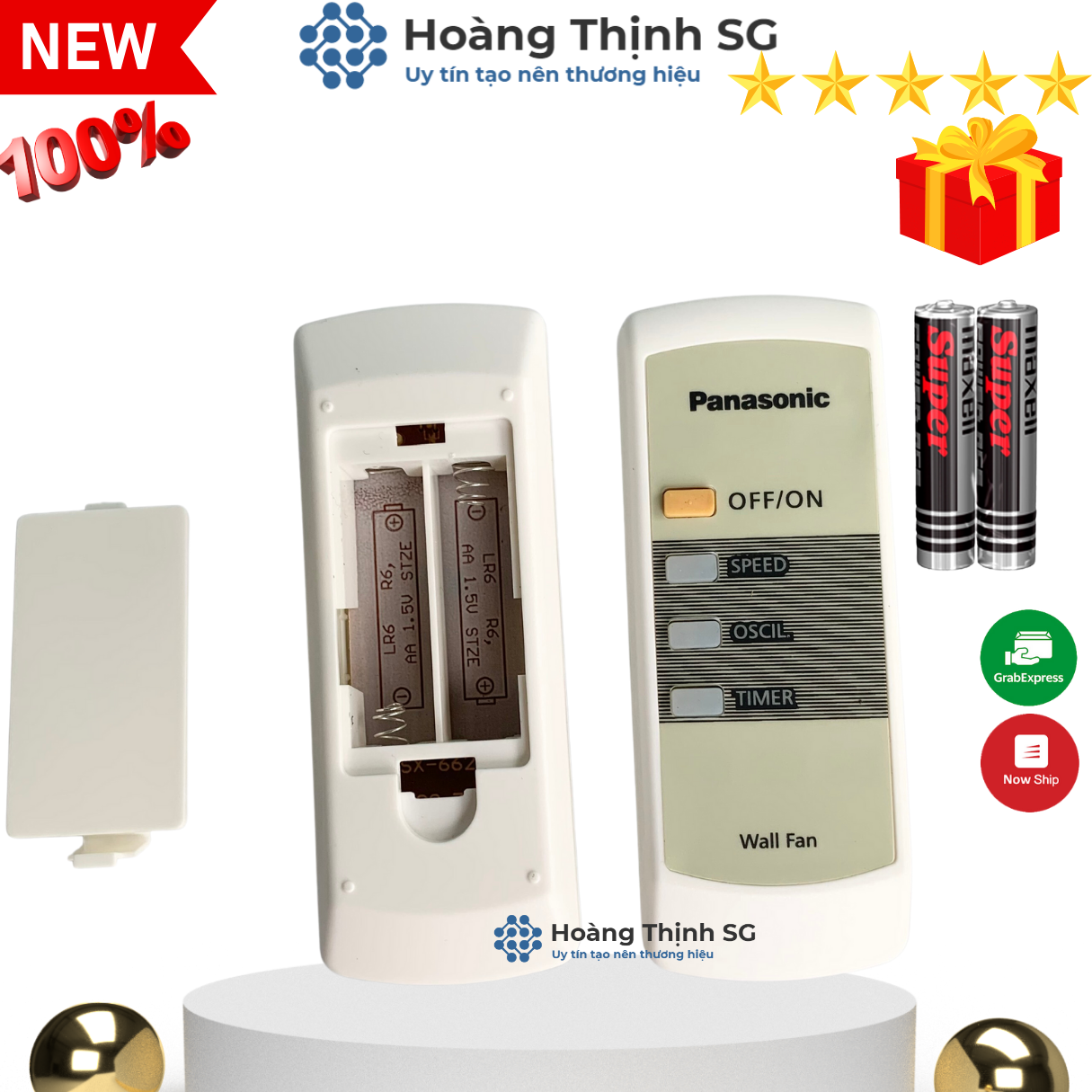 Panasonic Wall fan remote control Panasonic fan remote control-comes with battery