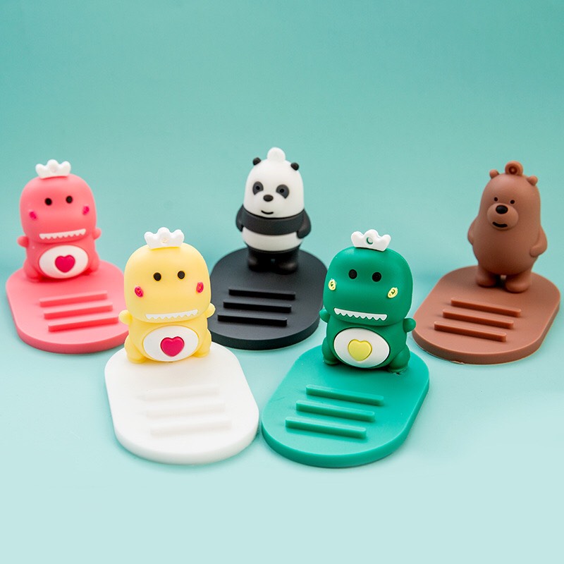 Giá đỡ điện thoại để bàn hình thú Cute
