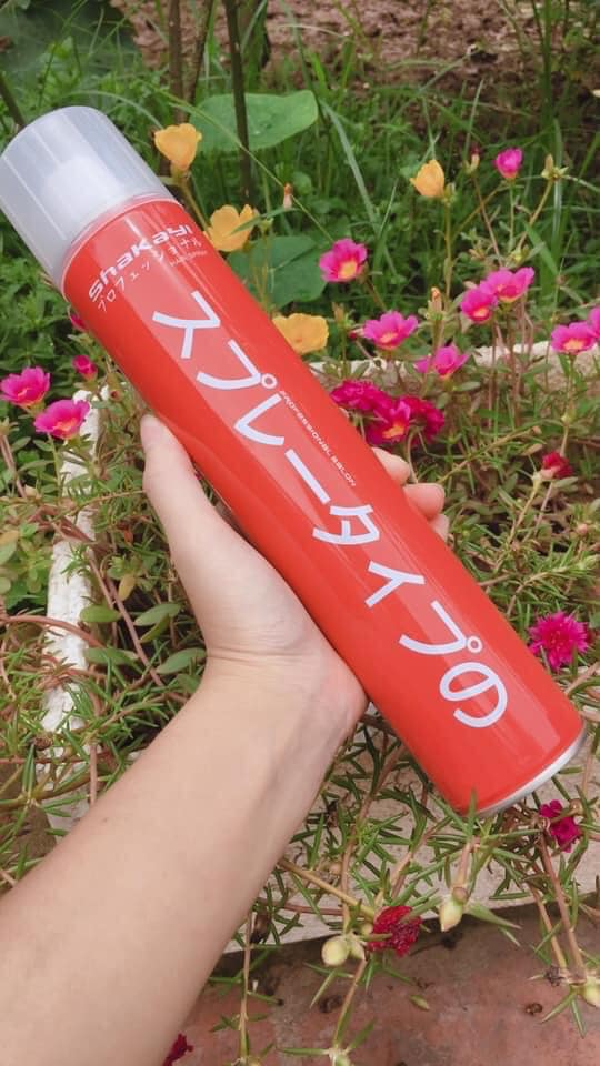 [ Tặng Lược ] Gôm Xịt Tóc Shakayi (400ml) Cao Cấp