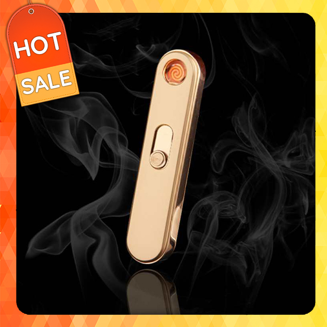 Hộp Quẹt Bật Lửa Sạc Điện Cổng USB Honest 4066 Đẹp Độc Lạ Nhỏ Gọn Tiện Dụng