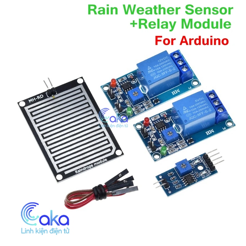 Mạch Cảm Biến Mưa - Module Phát Hiện Nước & Độ Ẩm Bề Mặt