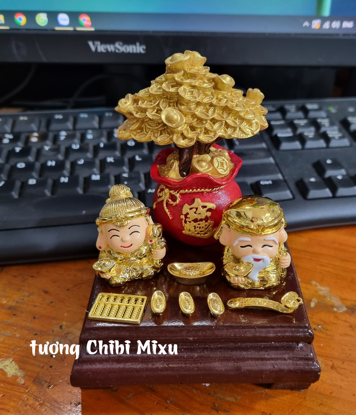 Combo Tài Lộc (gồm ông Thần Tài + Bà Lộc)