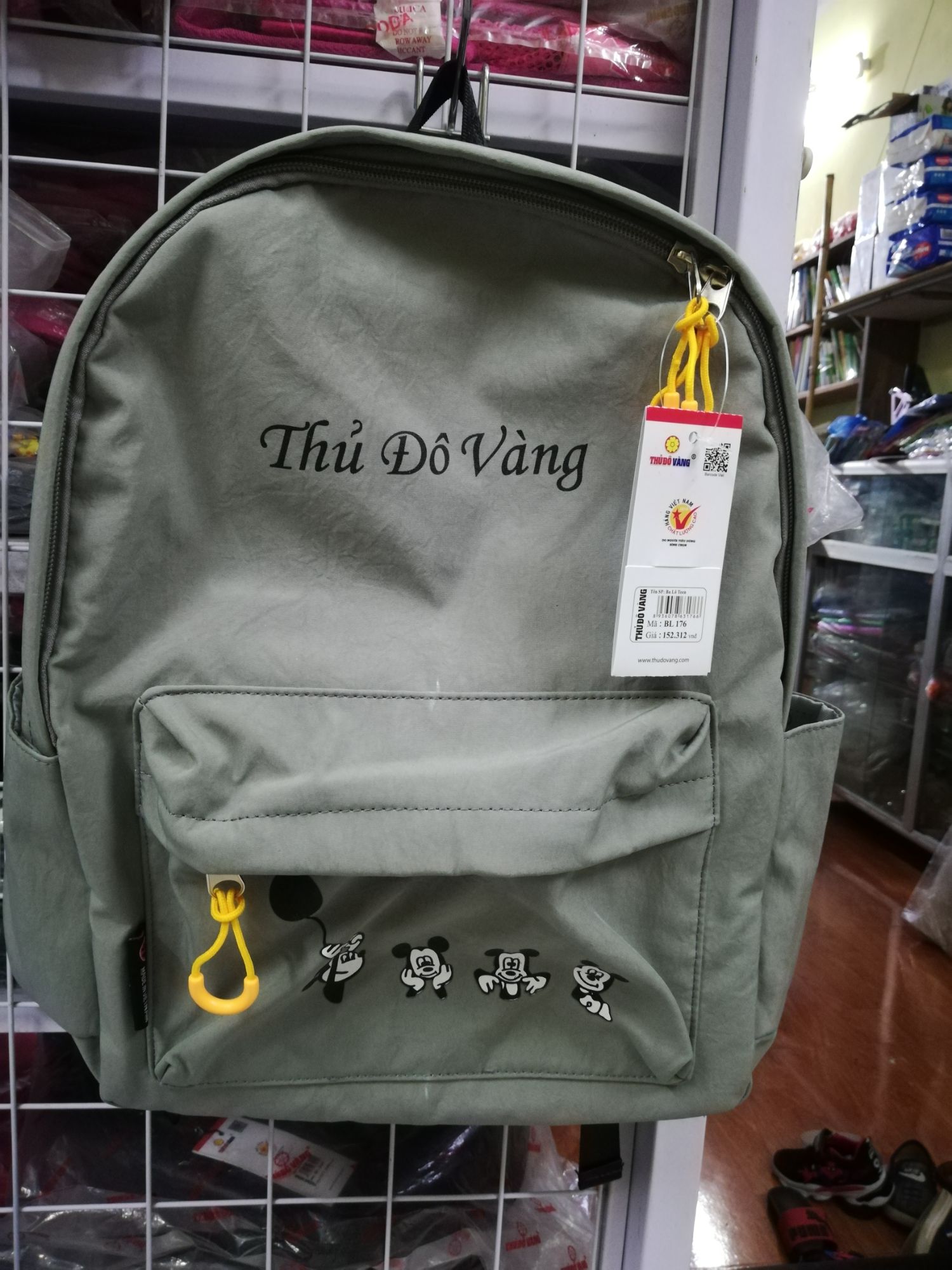 BA LÔ TEEN THỦ ĐÔ VÀNG BL 176