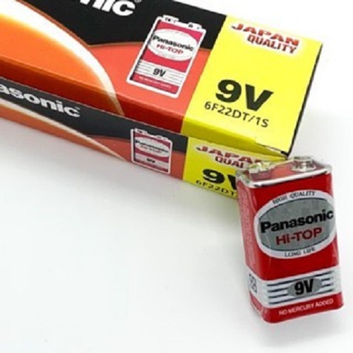 Pin vuông Panasonic 9V cho micro không dây - Pin 9V Panasonic