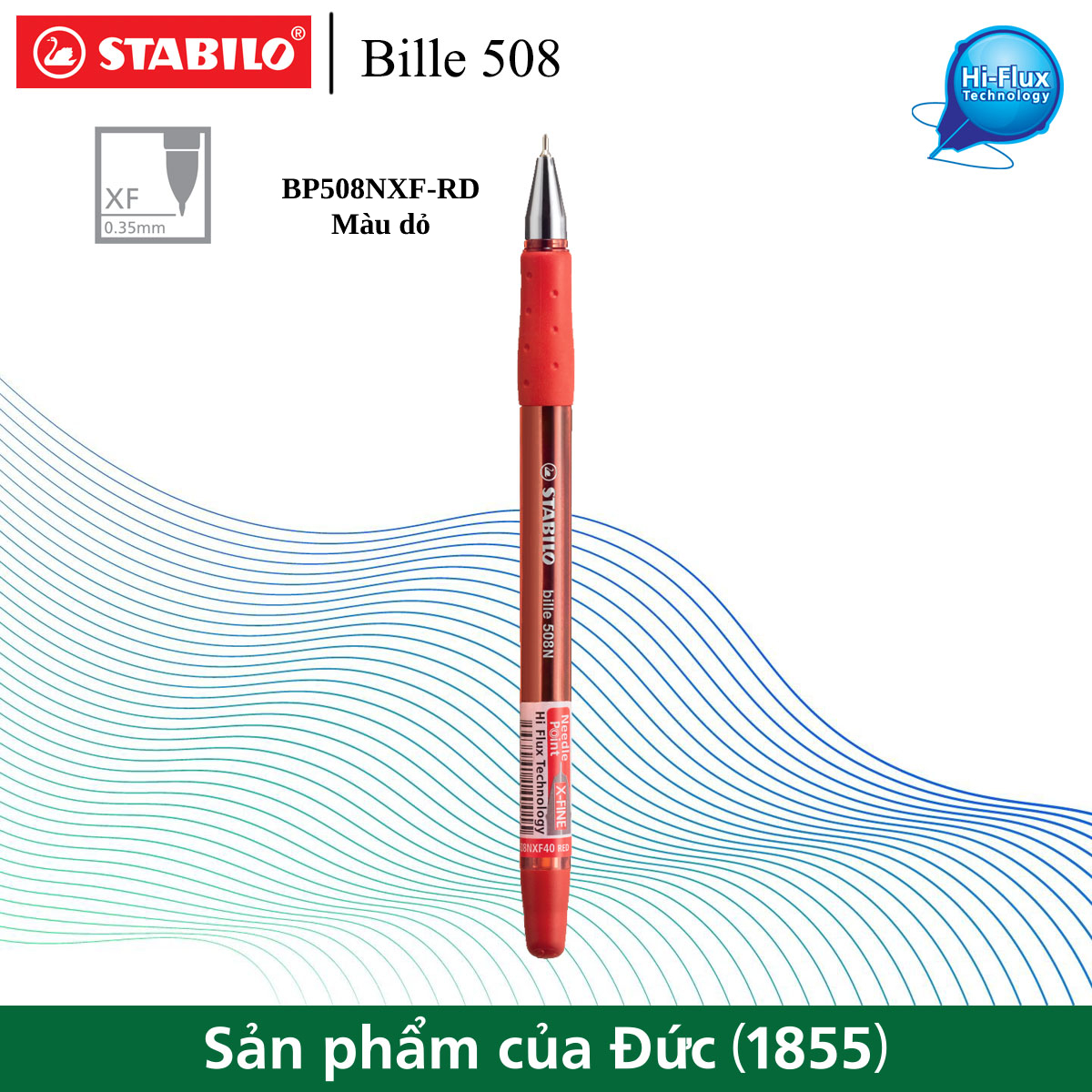 Bút đầu kim stabilo bille bp508nxf 0.5mm