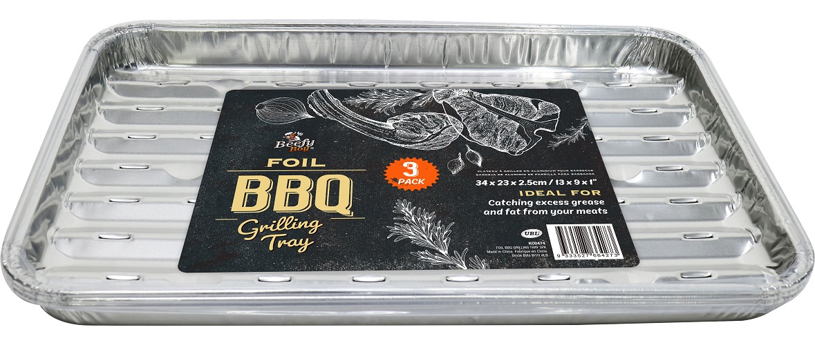Khay Đựng Đồ Nướng 3 Cái/Bộ Uncle Bills KC0474