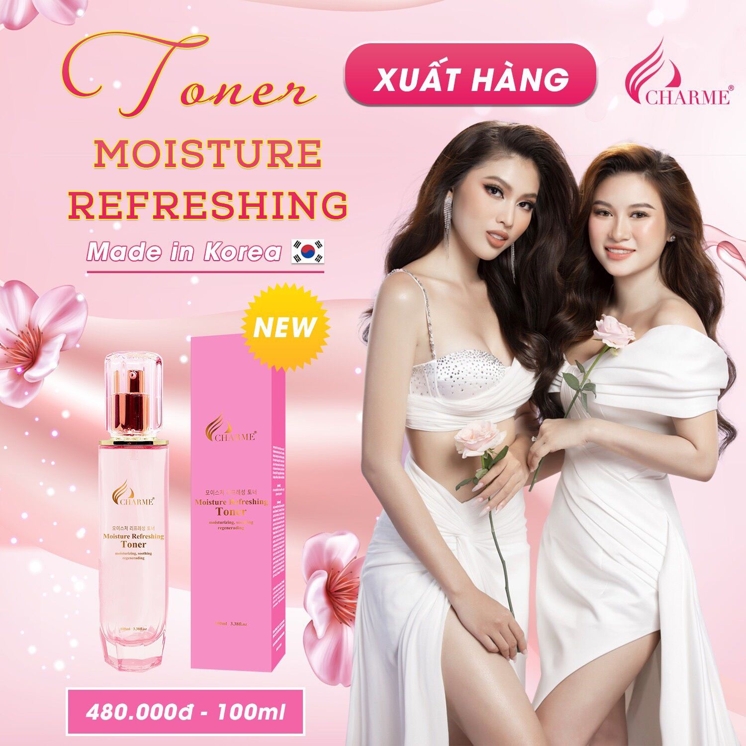 [HCM]TONER hàn quốc se khít lỗ chân lông mẫu mới