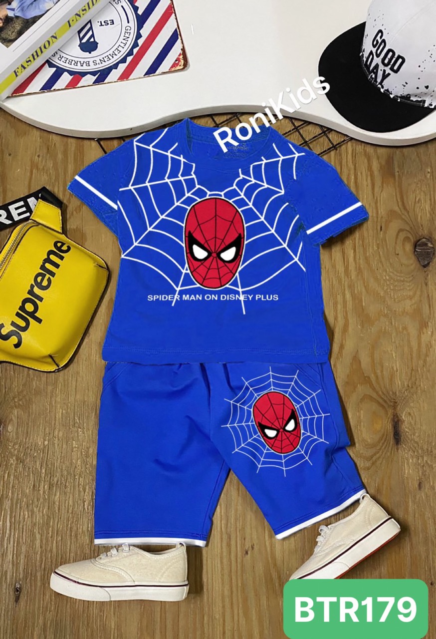 Đồ bộ bé trai in hình SPIDER MAN