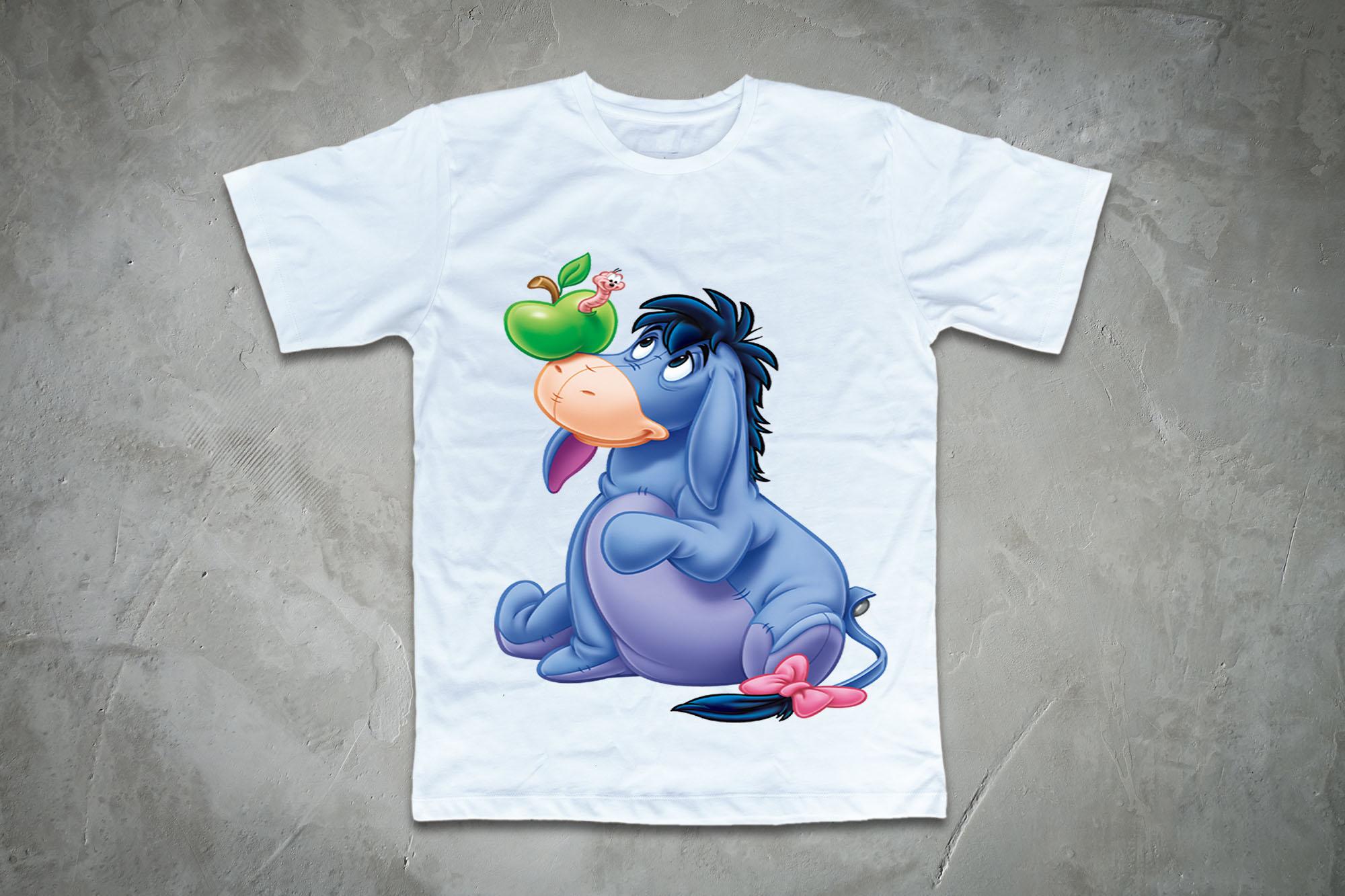 [HCM]Áo thun in hình con lừa trong Winnie the pooh