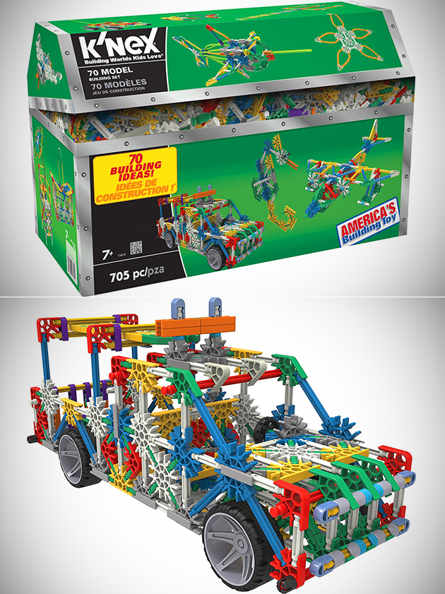[HCM]13419-70 MODEL BUILDING SET ( Sưu tập bộ lắp ráp 70 KNex Americas )