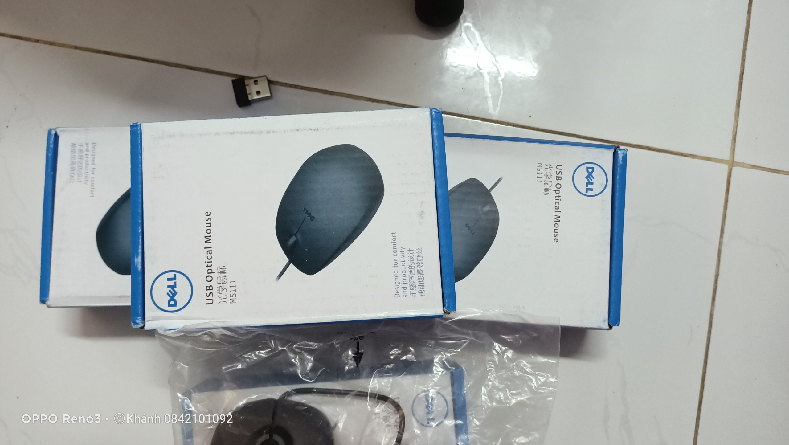 Chuột Dell MS111 - Có Dây - Giá Siêu Rẻ