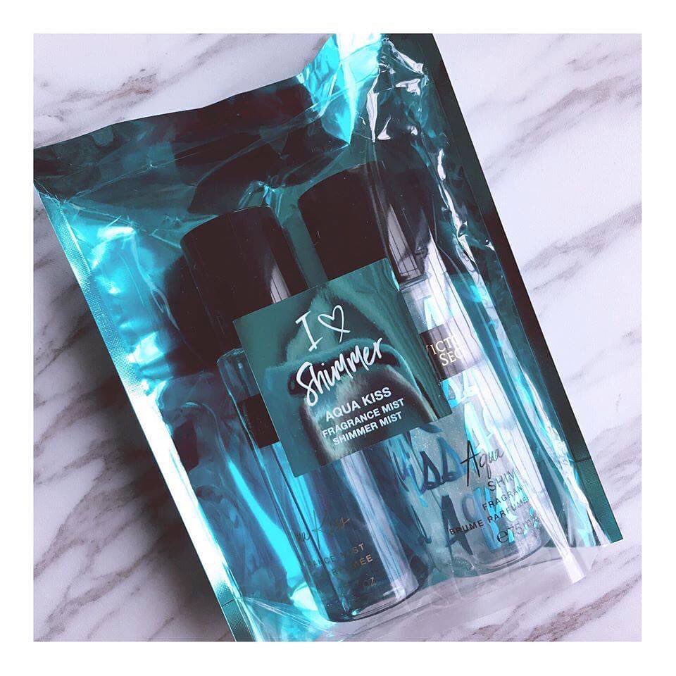 Set 2 món xịt thơm toàn thân Mini Victoria Secret