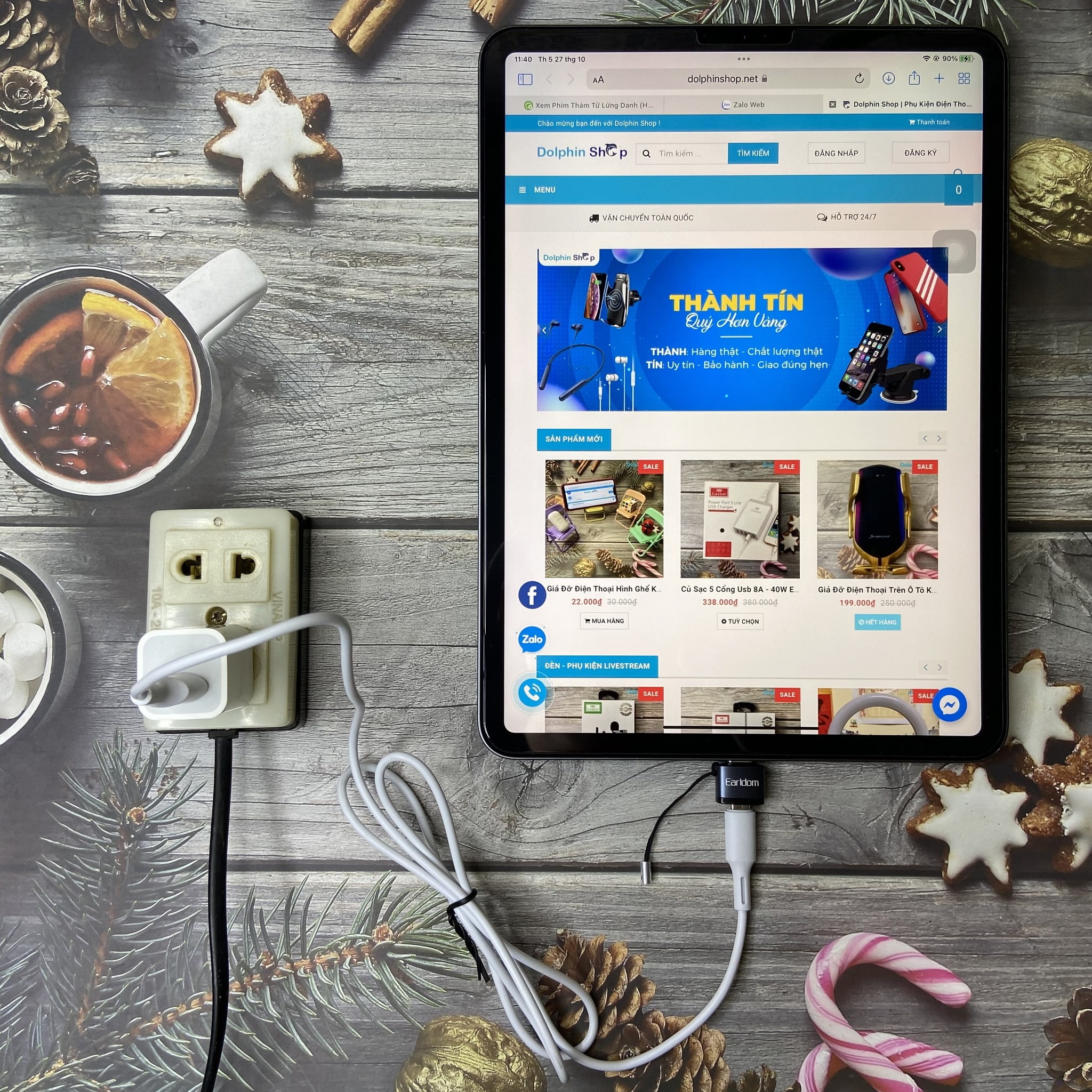 Jack Chuyển Micro Usb Sang TypeC Earldom OT62 Hỗ Trợ Sạc, Copy Dữ Liệu
