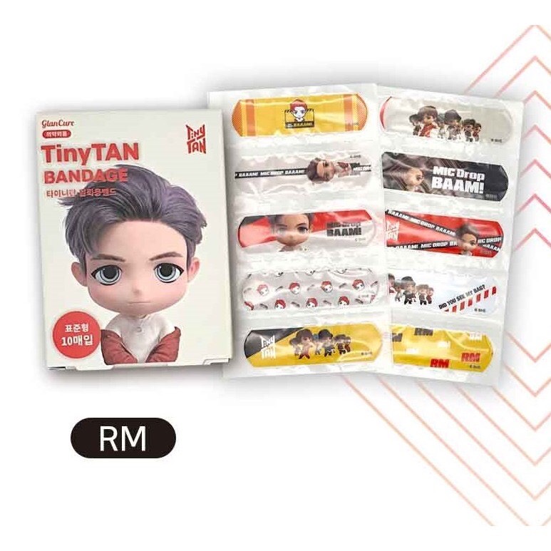 Băng cá nhân BTS Tiny Tan chính hãng Hàn Quốc