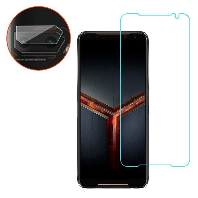 [HCM]Combo cường lực dẻo và miếng dán camera Asus ROG Phone 2