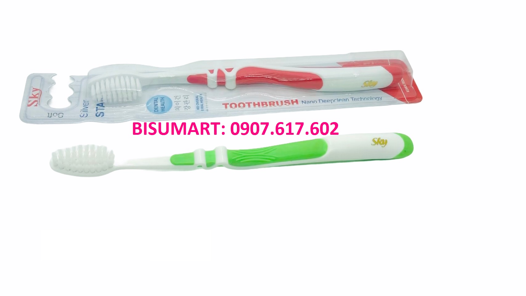 Bàn chải đánh răng SKY siêu mềm công nghệ Nano