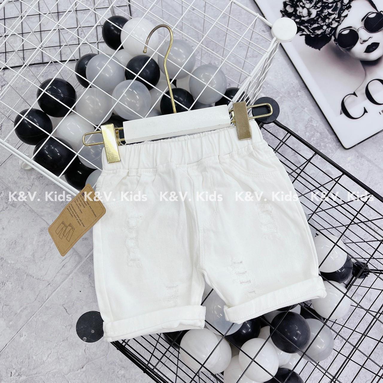 quần short kaki cho bé 8-18kg