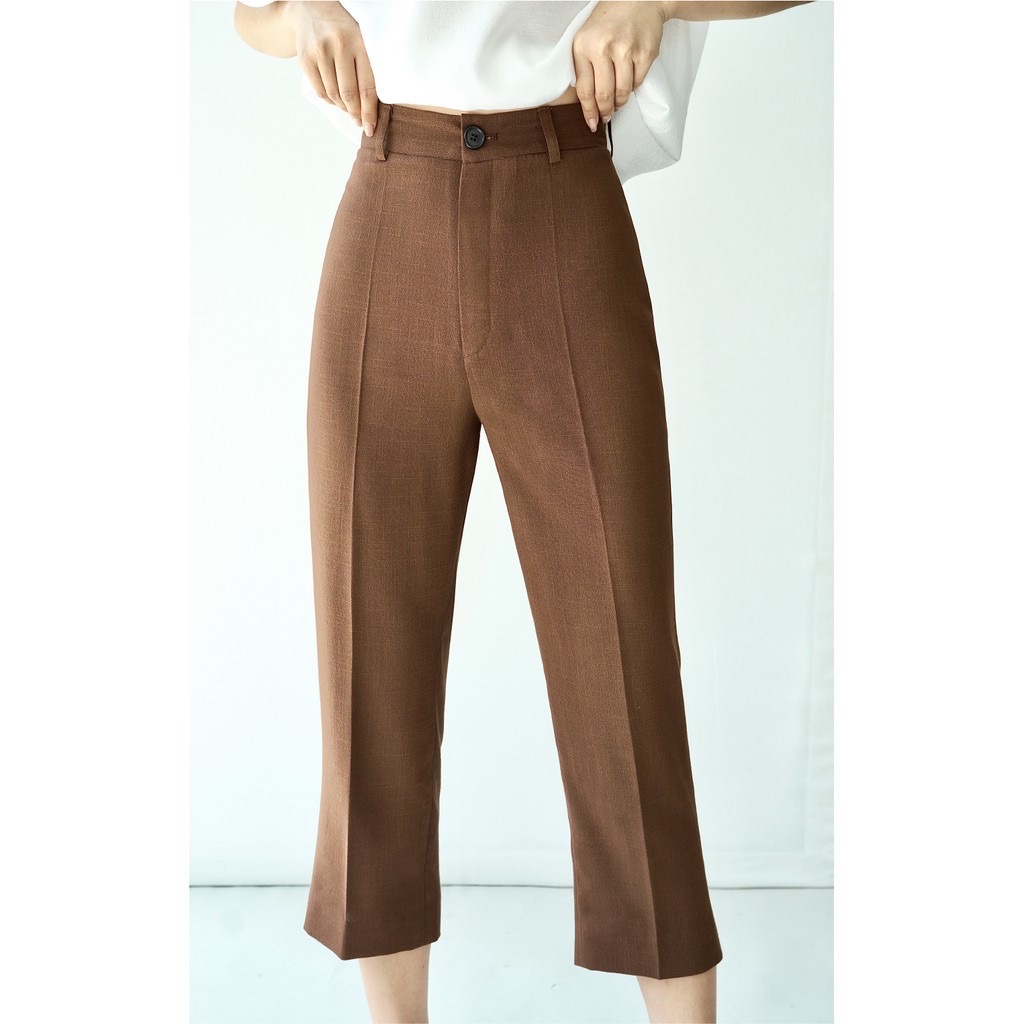 Quần lửng linen 2ND DATE TR020BR