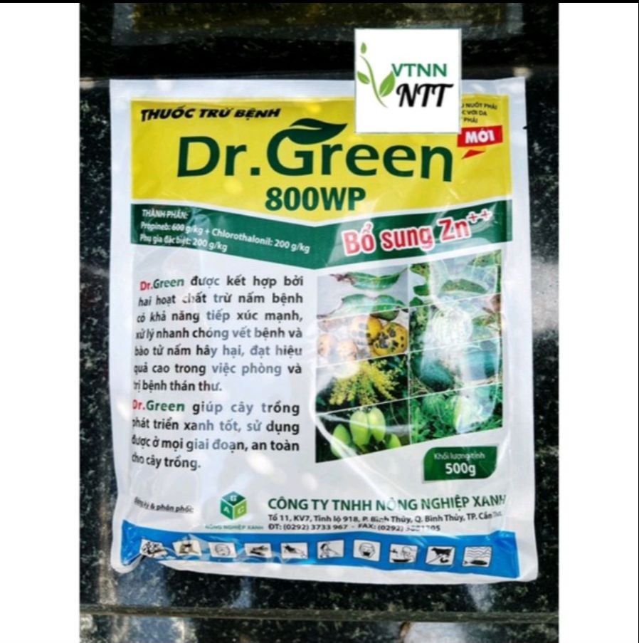 Thuốc trừ bệnh dr.green gói 500g