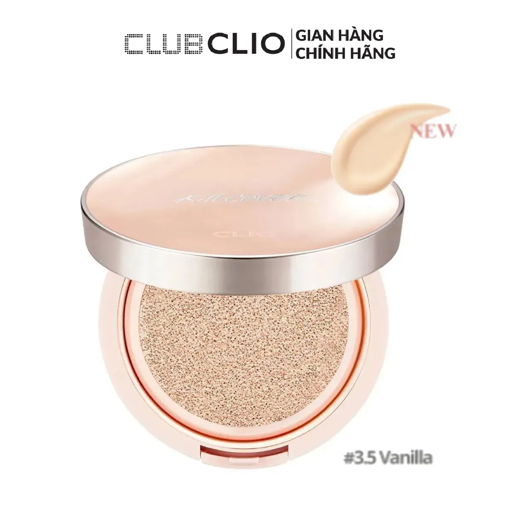 Phấn Nước Căng Mướt Da Clio Kill Cover Glow Fitting Cushion Spf50+ Pa+++ (15Gx2)