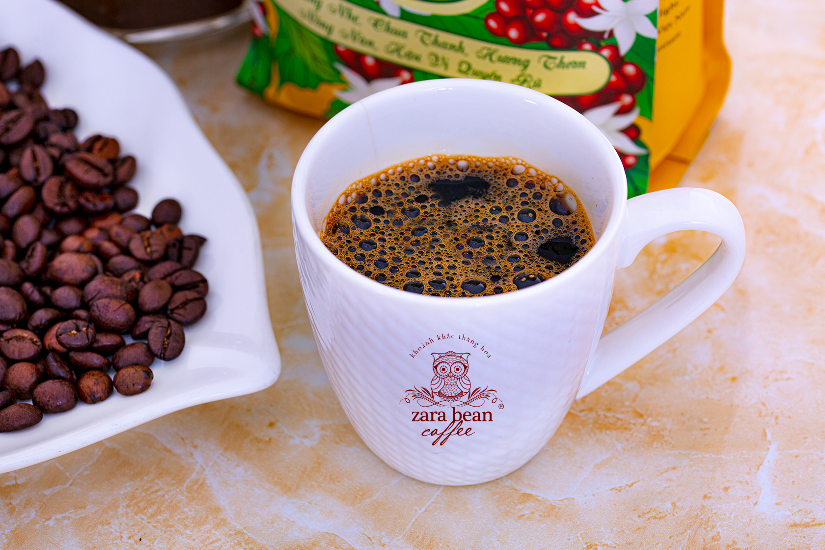 [HCM]Cà phê rang xay pha phin Moka Thượng Hạng - túi 250gr