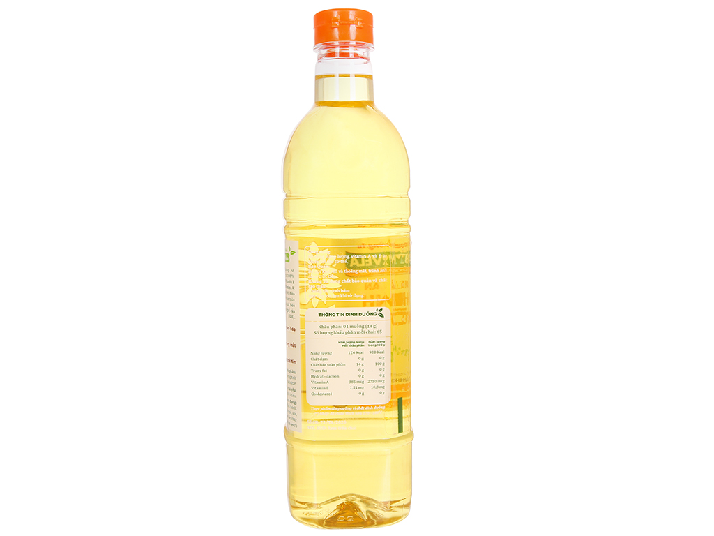 [Siêu thị WinMart] - Dầu ăn dinh dưỡng Marvela Tường An chai 1L