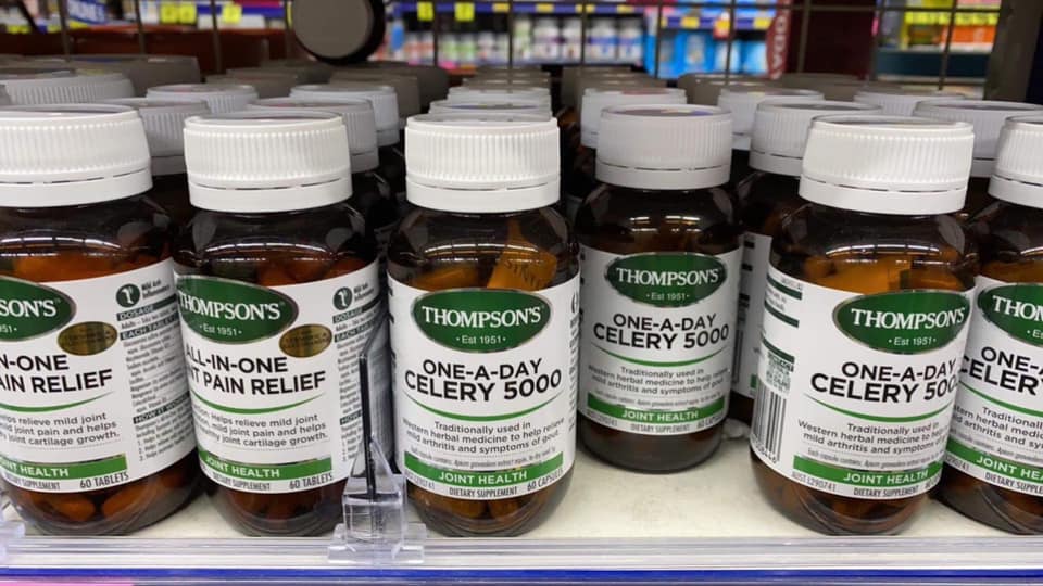 Viên uống Gout - Thompson's Celery 5000mg