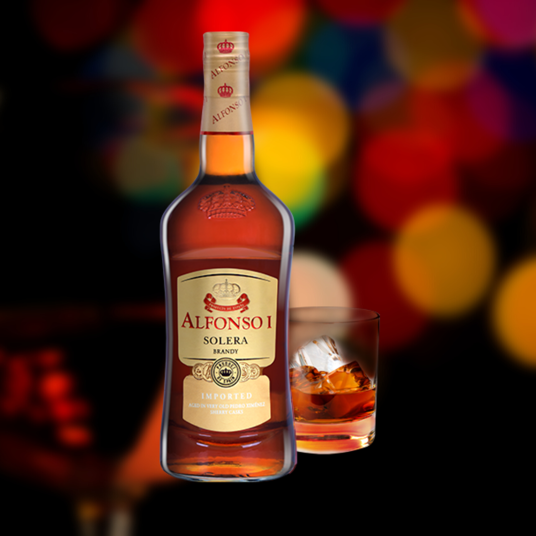 [CHÍNH HÃNG] Rượu Brandy Alfonso I Solera - 700ML - 32 %