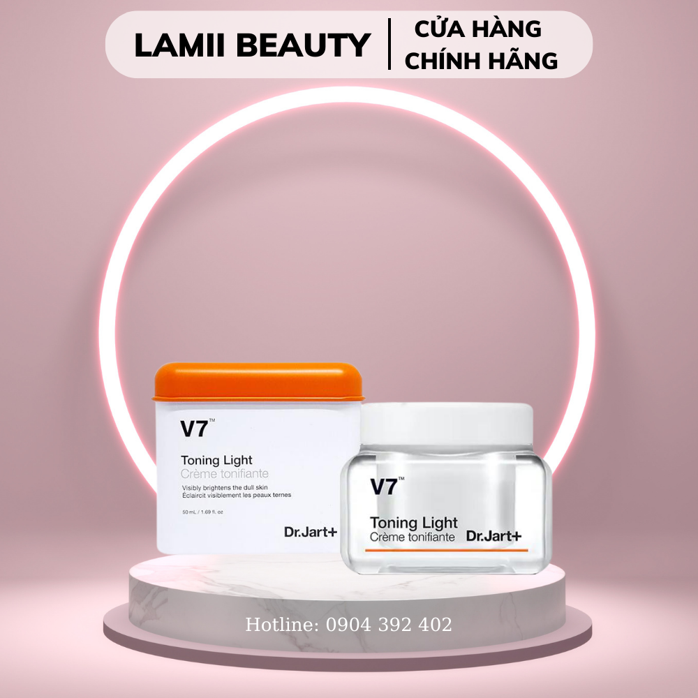 [HCM]Kem dưỡng trắng da DR.JART+ V7 toning light mẫu mới