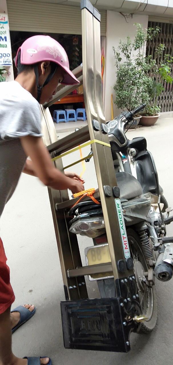 Thang nhôm chữ A loại thường 2m