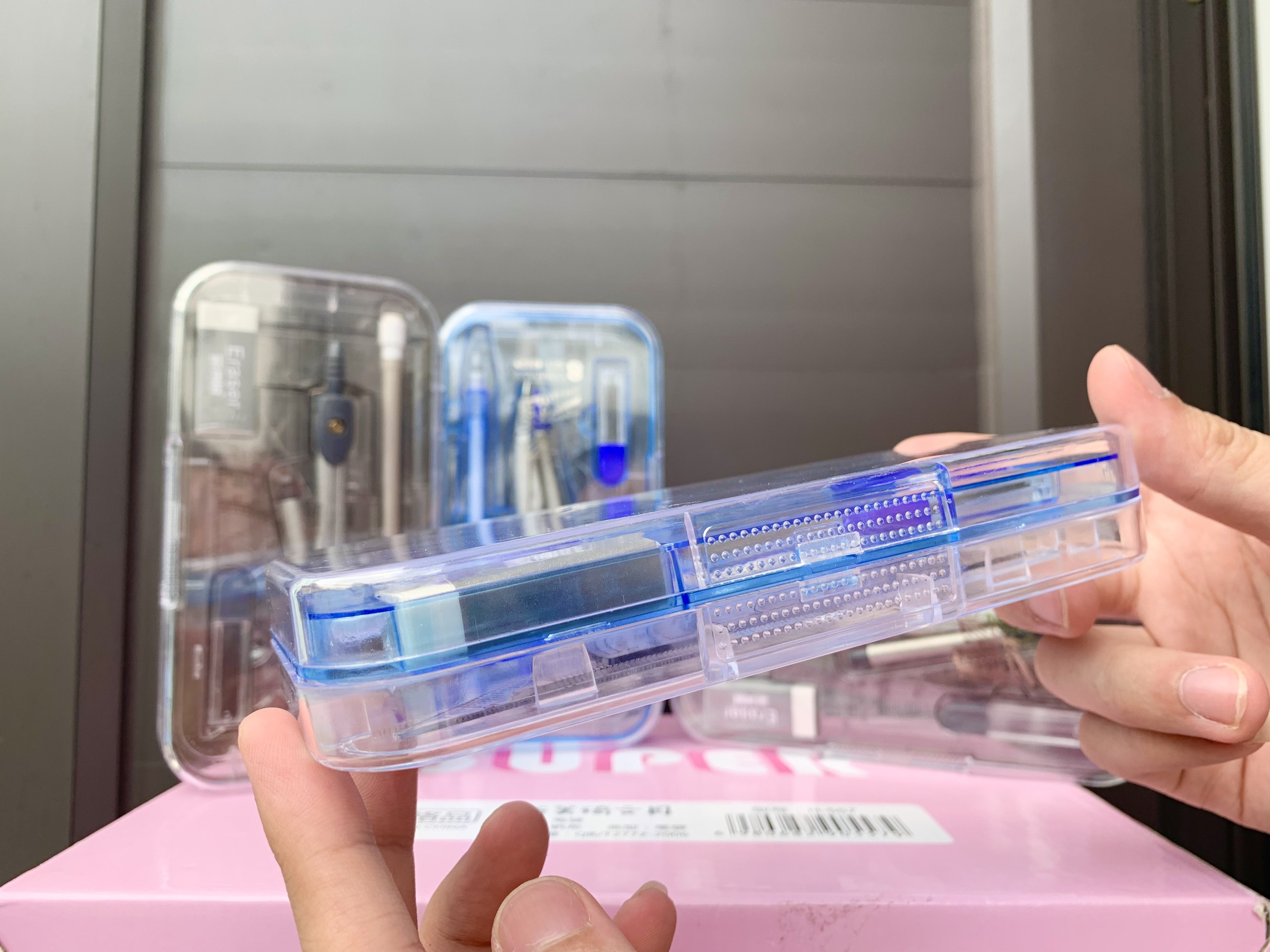 Bộ Compa 8 Chi Tiết, Bộ Thước Kẻ Compa Hàng Cao Cấp