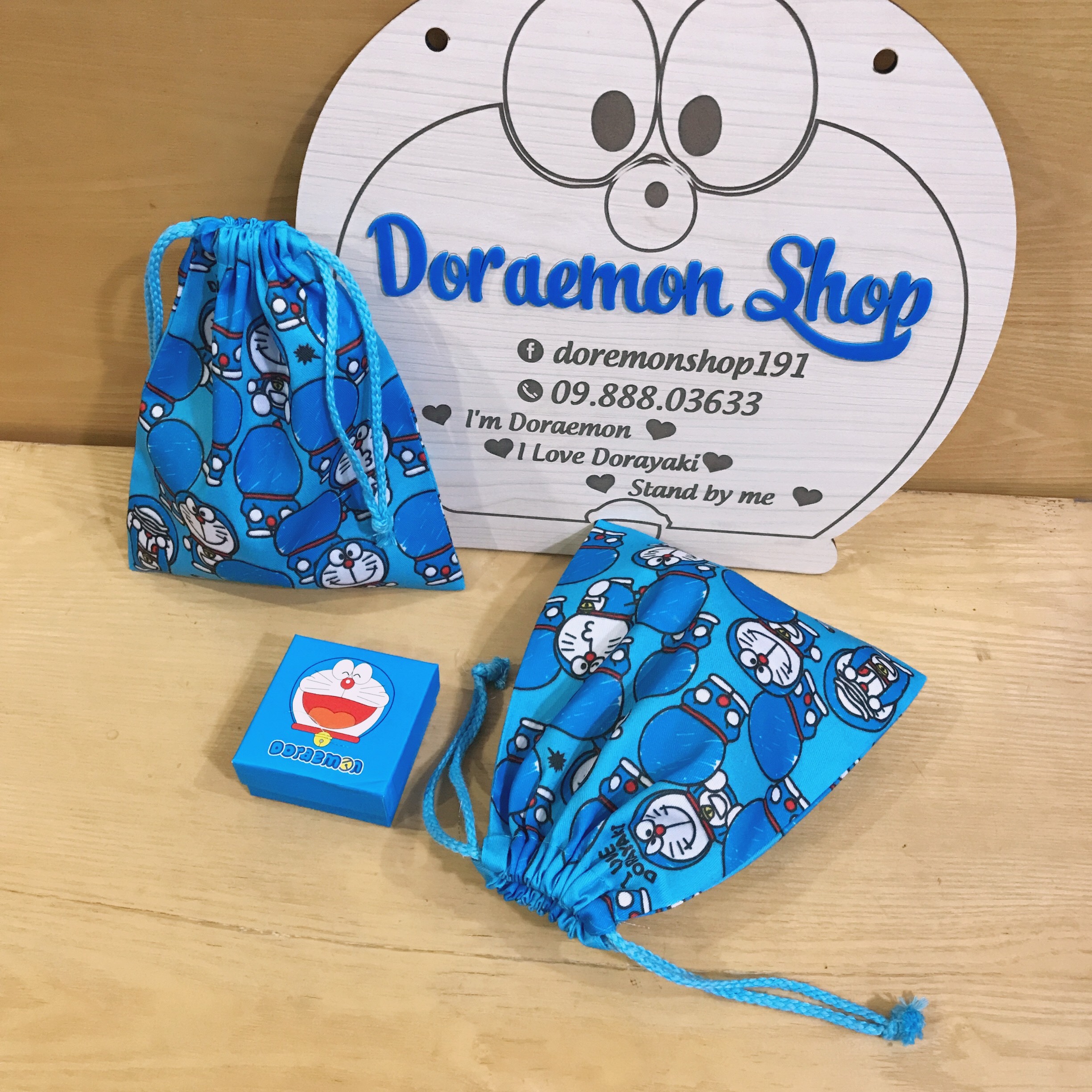 Túi Vải Rút Doremon Doraemon