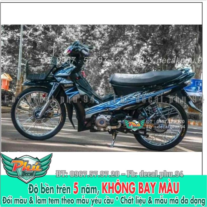 Tem rời Sirius Đen chỉ xanh (X)