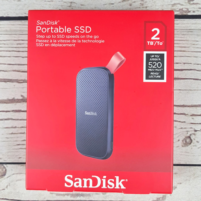 Ổ cứng di động SSD Portable Sandisk E30 2TB