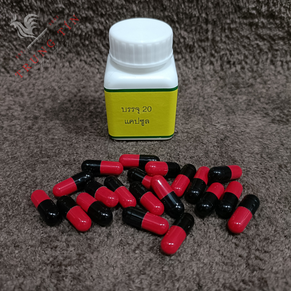 tiêu ké , gom ké dành cho gà đá . ké lườn . ké cổ  (1 lọ / 20 viên)