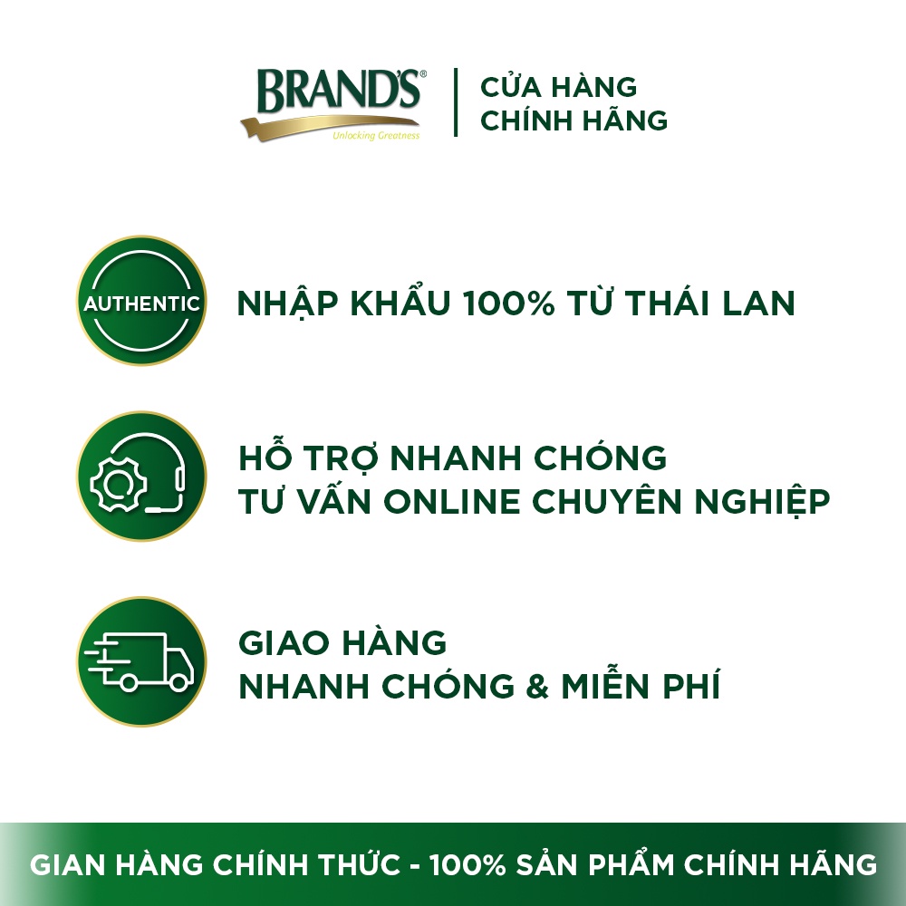 (COMBO 6 LỌ) NƯỚC CỐT GÀ BRAND'S 42ML