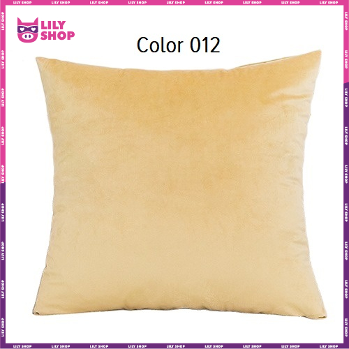 Velvet Throw Cushion Covers 30x50cm 40x40cm 45x45cm 50x50cm 55x55cm 60x60cm 12x20inch 16x16inch 18x18inch 20x20inch 22x22inch 24x24inch Decorative Pillow Case Home Soft Couch Square Solid Sofa (Color 009 - 016)