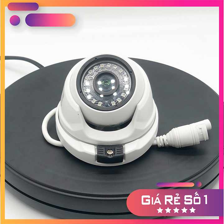 Camera IP 3mp hồng ngoại vỏ kim loại