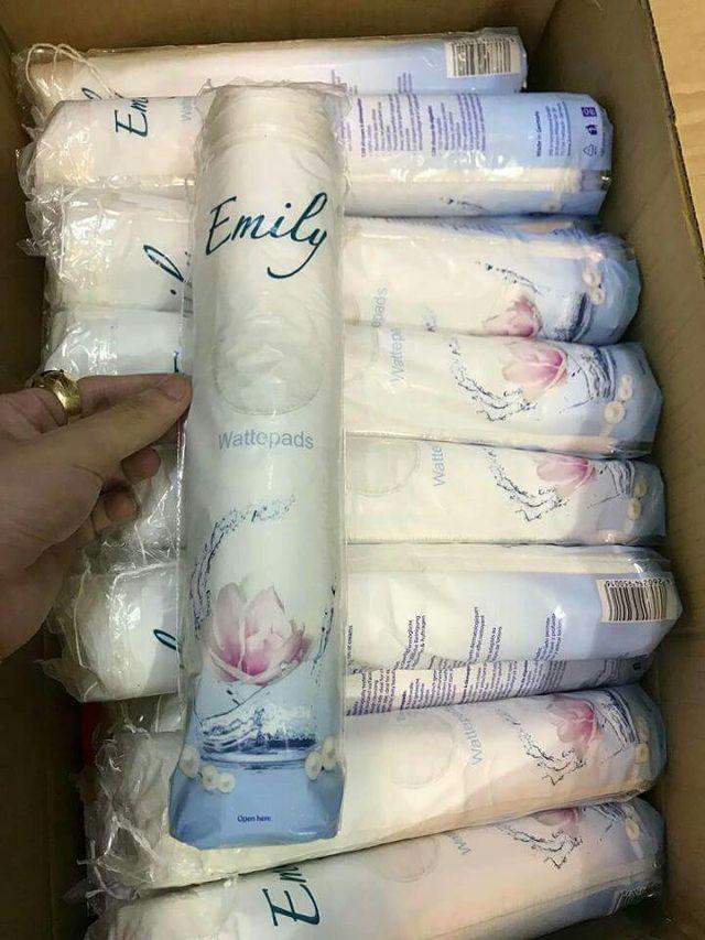 Bông tẩy trang Emily gói 120 miếng