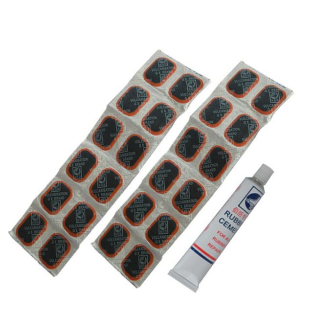 Miếng Vá Săm Xe Máy - Xe Đạp Hộp 24 miếng