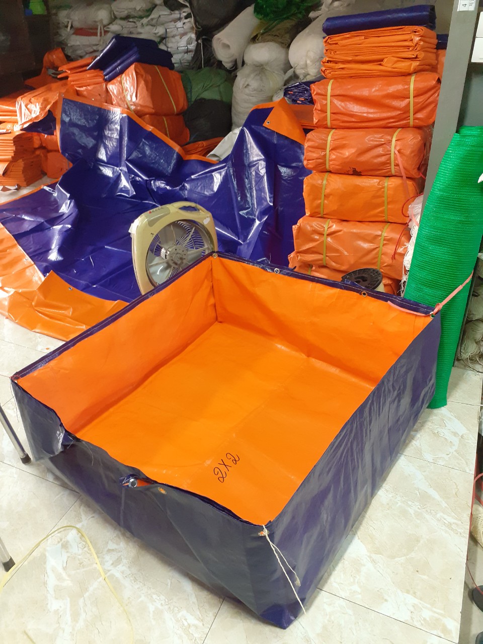 BỂ BẠT PVC CAO CẤP ĐA CÔNG DỤNG LOẠI CAO 50CM( ĐÃ GIA CÔNG HOÀN CHỈNH), BỂ BƠI CHO TRẺ EM