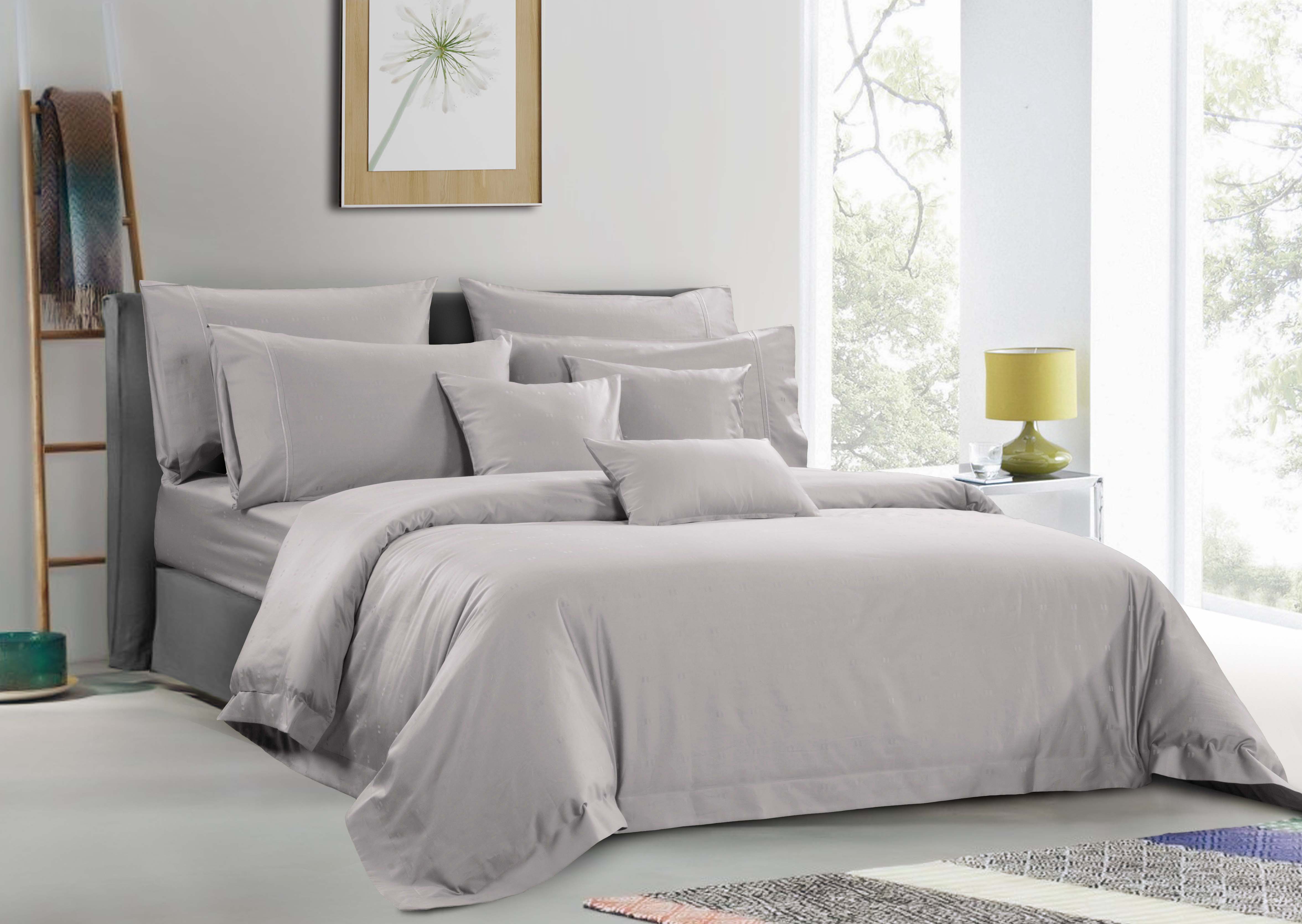 Bộ Ga và Vỏ Chăn Akemi Cotton Select Affinity gồm 6 món, (King/Queen)