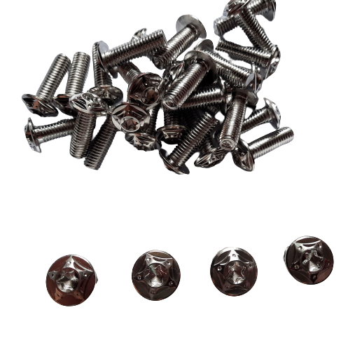 BỘ 4 CON ỐC ĐĨA SALAYA 8LY x 20mm